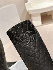 kitlife Chanel boots black 023 - 5