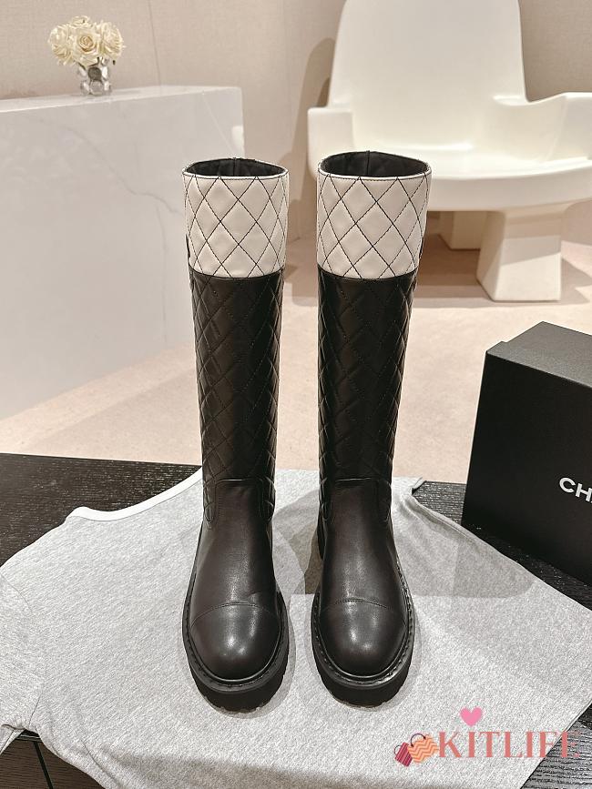 kitlife Chanel boots black 024 - 1