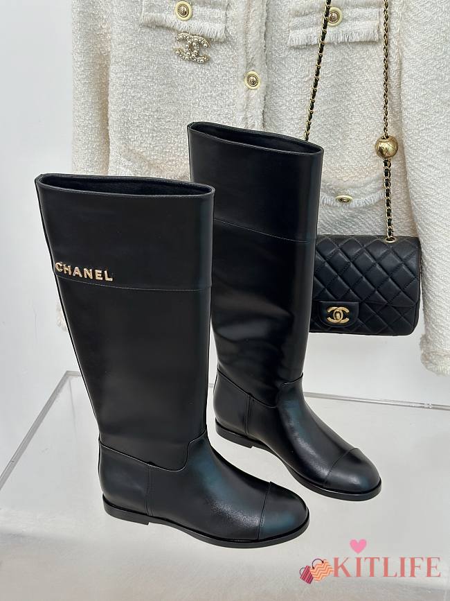 kitlife Chanel boots black 025 - 1
