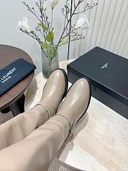 kitlife YVES SAINT LAURENTChanel boots gray 01 - 3