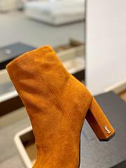 kitlife YSL BETTY booties in suede brown - 6