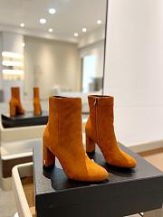 kitlife YSL BETTY booties in suede brown - 5