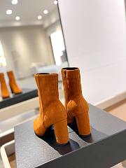 kitlife YSL BETTY booties in suede brown - 3