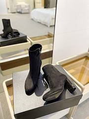 kitlife YSL BETTY booties in suede black - 2