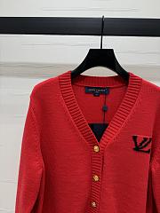 kitlife Louis Vuitton cardigan red 01 - 3