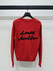 kitlife Louis Vuitton cardigan red 01 - 2