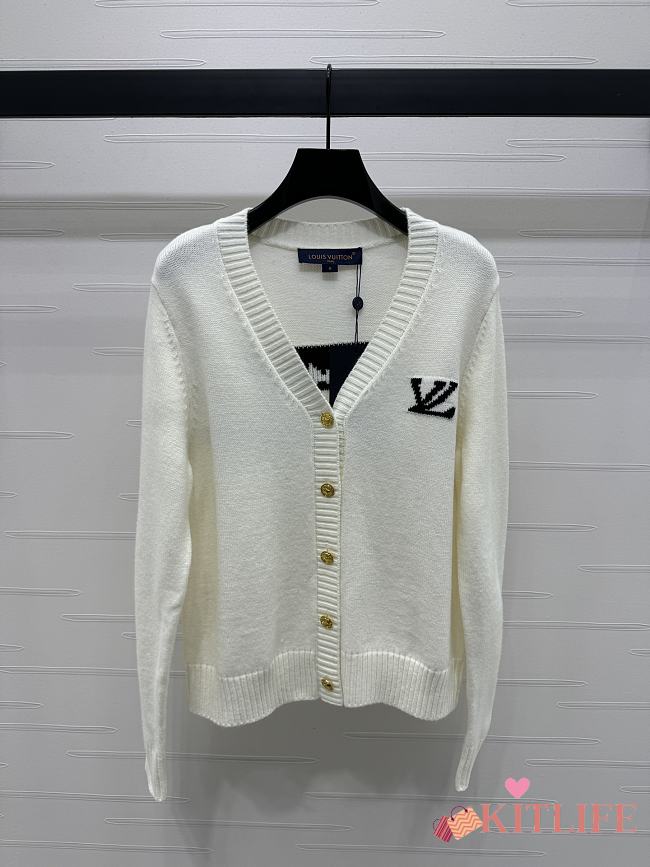 kitlife Louis Vuitton cardigan white 02 - 1