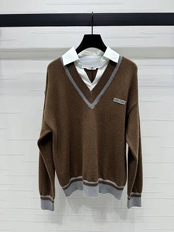 kitlife MiuMiu sweater brown