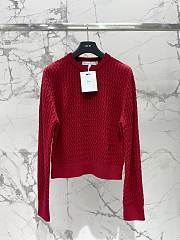 kitlife Dior sweater red - 1