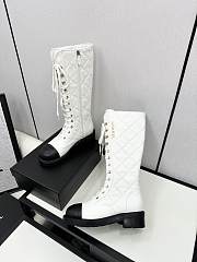 kitlife Chanel boots white 027 - 4