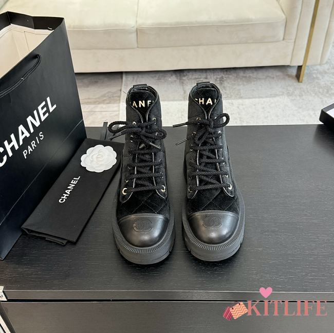 kitlife Chanel boots black 026 - A - 1