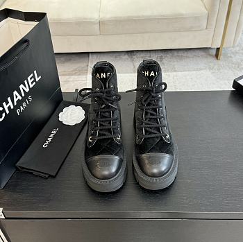 kitlife Chanel boots black 026 - A