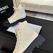 kitlife Chanel boots White 026 - B - 4