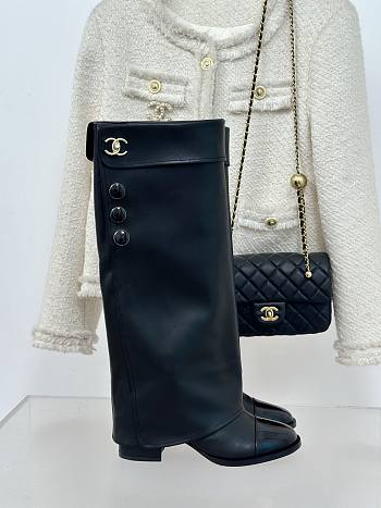 kitlife Chanel boots black 32