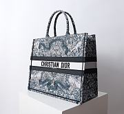 Kitlife Large Dior Book Tote World Motif blue bag - 42 × 35 × 18.5 cm - 6