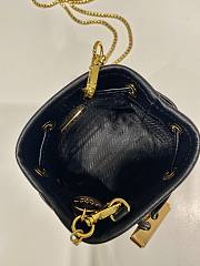Kitlife Prada Printed leather mini pouch - 10x12x7cm - 5