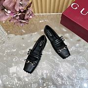 kitlife Women's Gucci Horsebit ballet flat black - 2