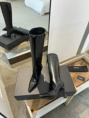 Kitlife Saint Laurent long boots black soft leather - 5