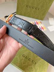 Kitlife Gucci Belt gold&black 3cm - 4