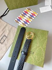 Kitlife Gucci Belt gold&black 3cm - 6