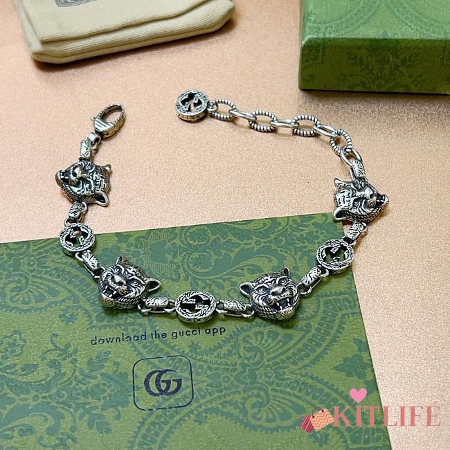 Kitlife gucci bracelets silver - 1