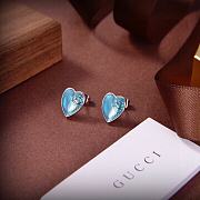 kitlife Gucci earring silver&blue - 1