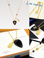 Kitlife Louis Vuitton necklace black&gold - 1