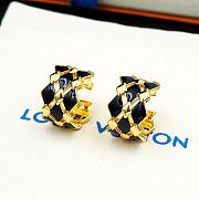 Kitlife Louis Vuitton earrings black&gold - 1