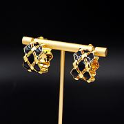 Kitlife Louis Vuitton earrings black&gold - 5