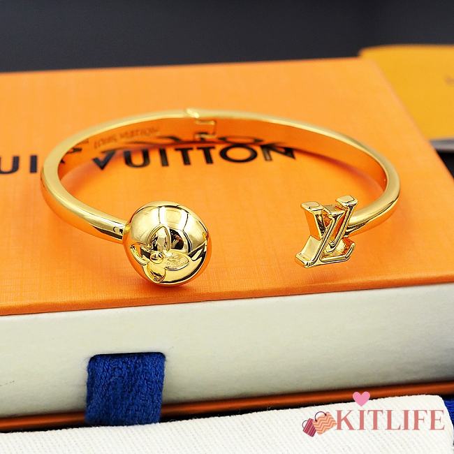 Kitlife Louis Vuitton bracelets gold - 1
