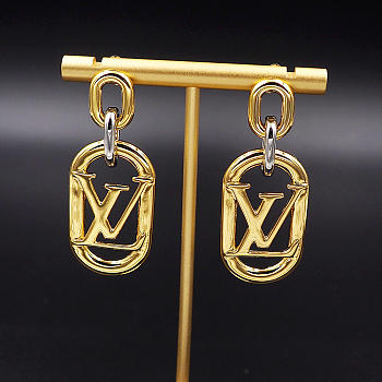 Kitlife Louis vuitton earrings gold A