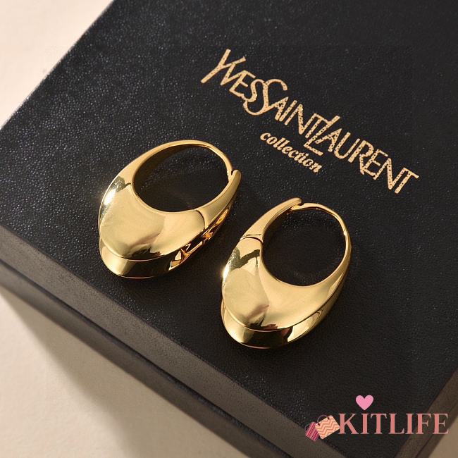 Kitlife YSL earrings gold - 1