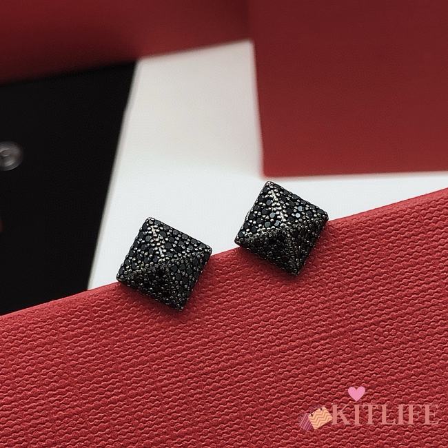 Kitlife valentino earrings black - 1