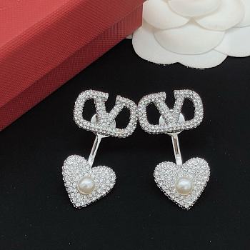 Kitlife valentino earrings silver AA