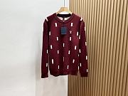 kitlife Louis vuitton sweater red 01 - 1