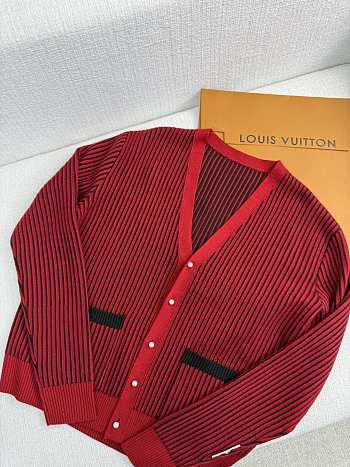 kitlife Louis Vuitton cardigan red 09