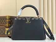 kitlife Louis vuitton Capucines M12135 black bag - 31cm - 1