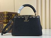 kitlife Louis vuitton Capucines M12135 black bag - 27x 17.3 x 9 cm - 1