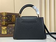 kitlife Louis vuitton Capucines M12135 black bag - 27x 17.3 x 9 cm - 6