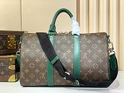 Kitlife Louis Vuitton M12765 Keepall Bandoulière 35 bag green  - 21 x 16 x 34 cm - 1