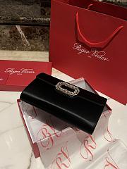 ROGER VIVIER black bag - 24x3x13cm - 5