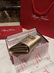 ROGER VIVIER rose gold bag - 24x3x13cm - 4