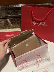 ROGER VIVIER rose gold bag - 24x3x13cm - 2