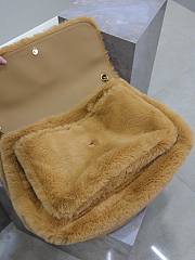 kitlife YSL NIKI medium in shearling brown bag - 47×34×16cm - 6