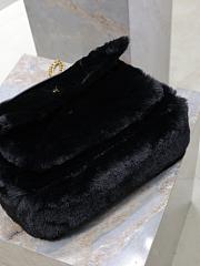 kitlife YSL NIKI medium in shearling black bag - 32cm - 6