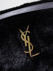 kitlife YSL NIKI medium in shearling black bag - 32cm - 2