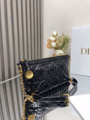 Kitlife Dior hobo black bag - 28.5×14.5×10cm - 4