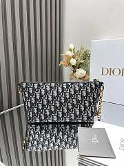 Kitlife Dior hobo blue caro bag - 28.5×14.5×10cm - 6