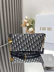 Kitlife Dior hobo blue caro bag - 28.5×14.5×10cm - 2