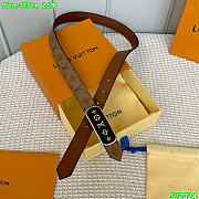 Kitlife Louis vuitton Belt black 2.5cm - 5